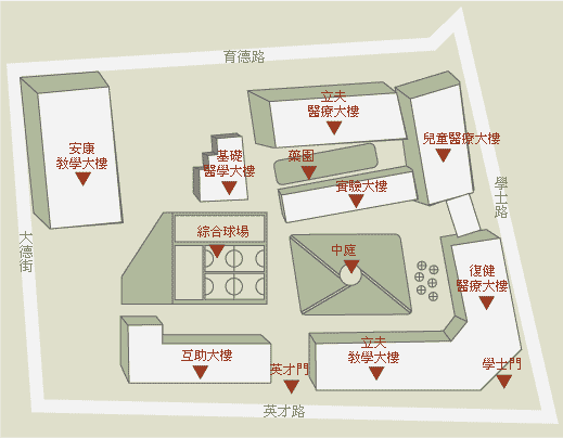 中國醫藥大學校園配置圖.gif